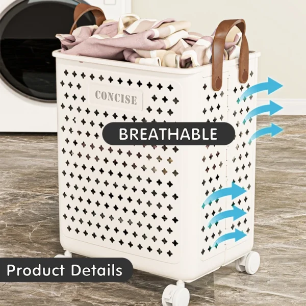 DR.STORAGE Foldable Laundry Basket