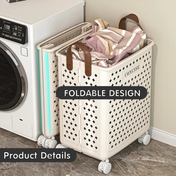 DR.STORAGE Foldable Laundry Basket