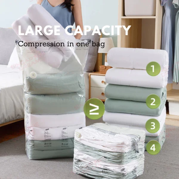 Vacuum Compression Storage Bag