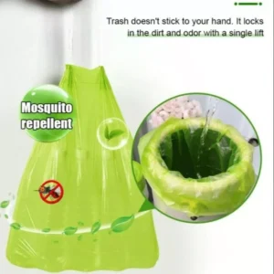 300pcs Mosquito Repellent Drawstring Garbage Bag