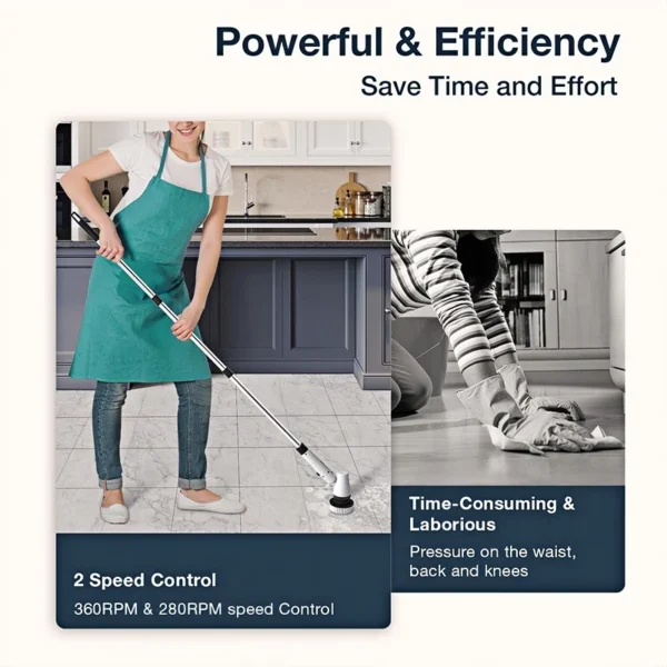 10 In 1 Electric Spin Scrubber