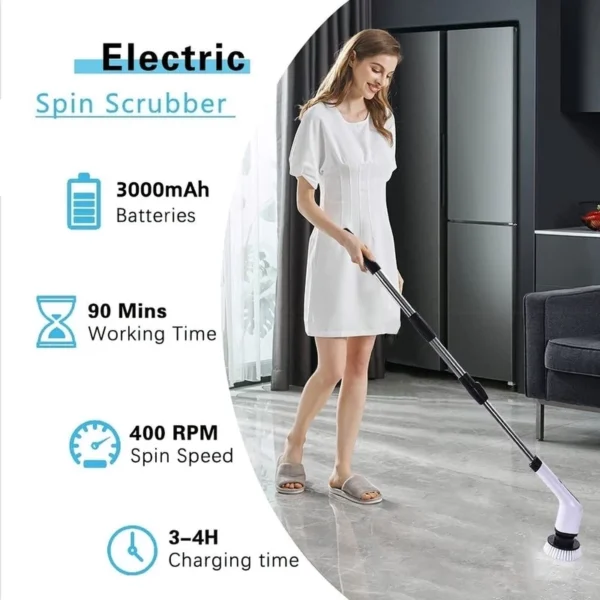 10 In 1 Electric Spin Scrubber