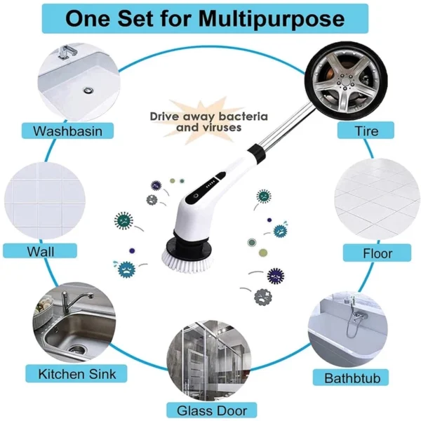 10 In 1 Electric Spin Scrubber