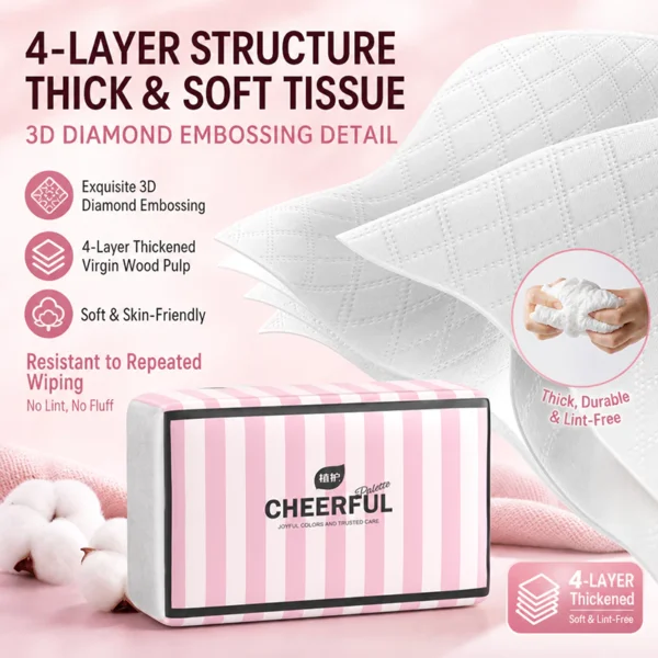Botare 4 Ply Facial Tissue 20 Packs