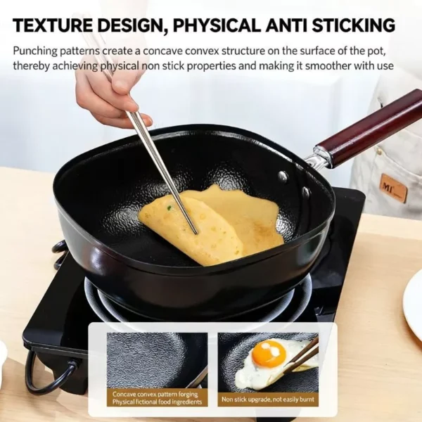 24cm Uncoated Frying Pan