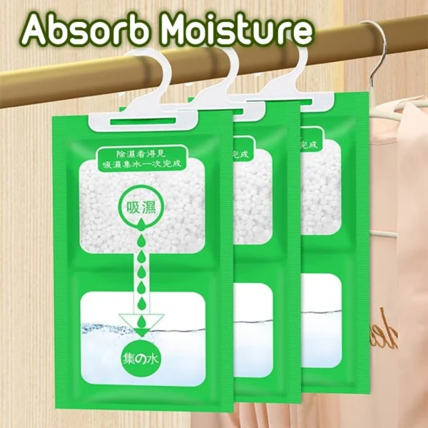 100g Hanging Wardrobe Dehumidifier Bag