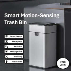 30L Smart Dustbin Automatic Stainless Steel