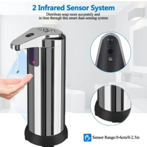 Automatic Stainless Steel Soap Dispenser