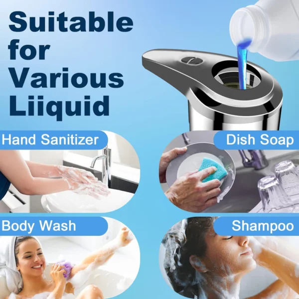 Automatic Stainless Steel Soap Dispenser