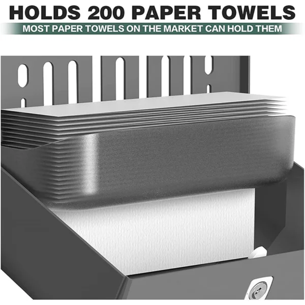 Punch Free Paper Towel Dispenser