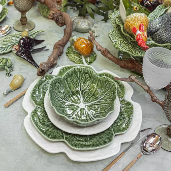Bordallo Pinheiro Cabbage Dinner Plate 26.5cm
