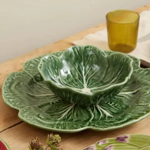 Bordallo Pinheiro Cabbage Dinner Plate 26.5cm